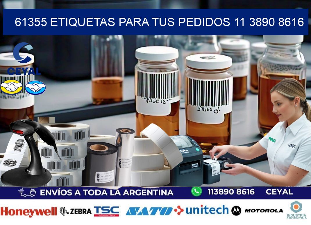 61355 ETIQUETAS PARA TUS PEDIDOS 11 3890 8616