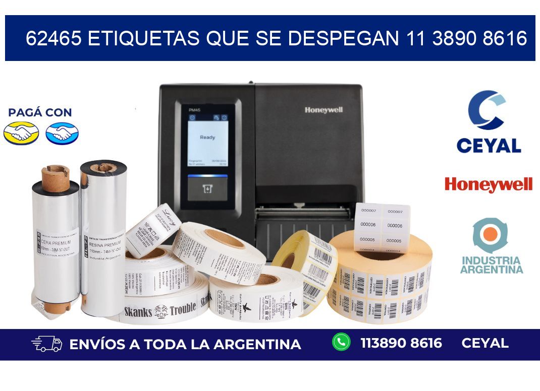 62465 ETIQUETAS QUE SE DESPEGAN 11 3890 8616