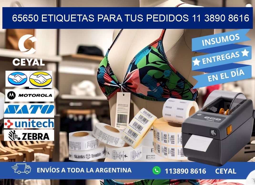 65650 ETIQUETAS PARA TUS PEDIDOS 11 3890 8616