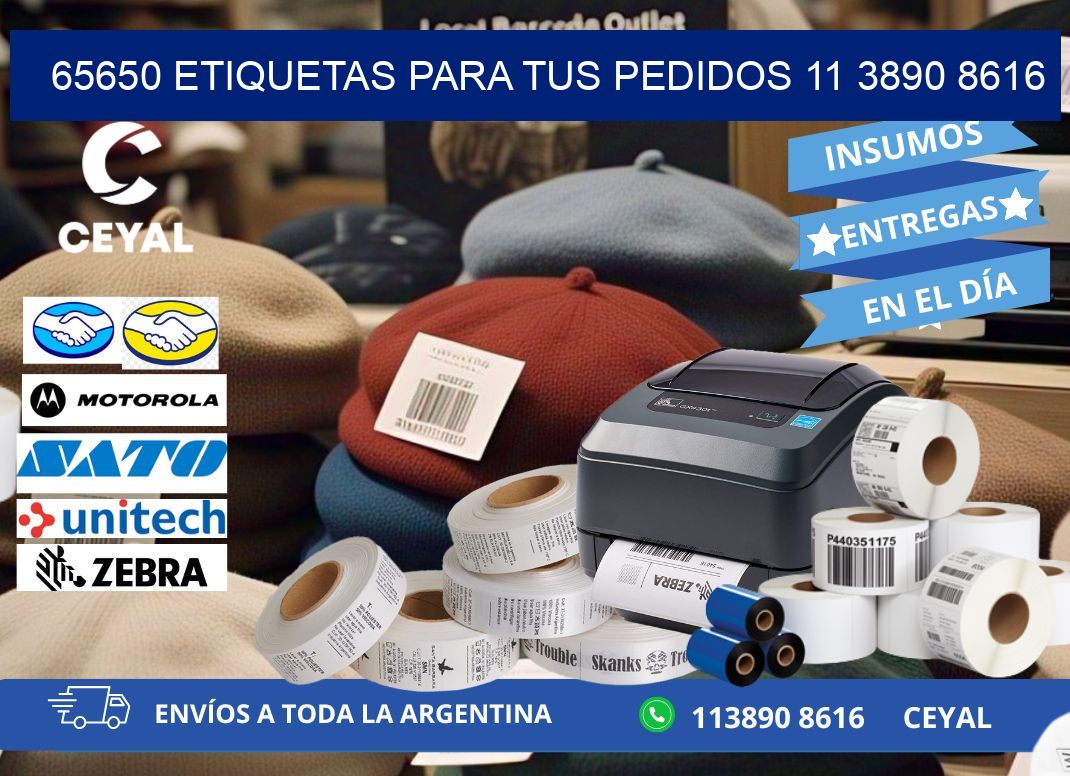 65650 ETIQUETAS PARA TUS PEDIDOS 11 3890 8616