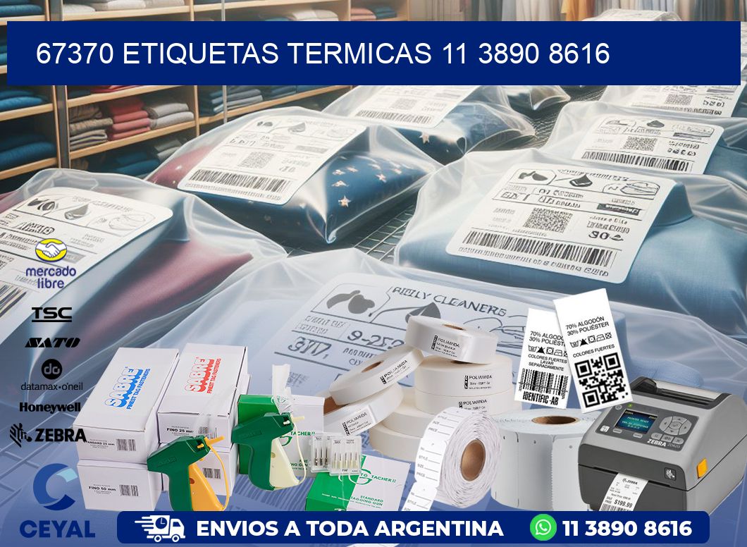 67370 ETIQUETAS TERMICAS 11 3890 8616