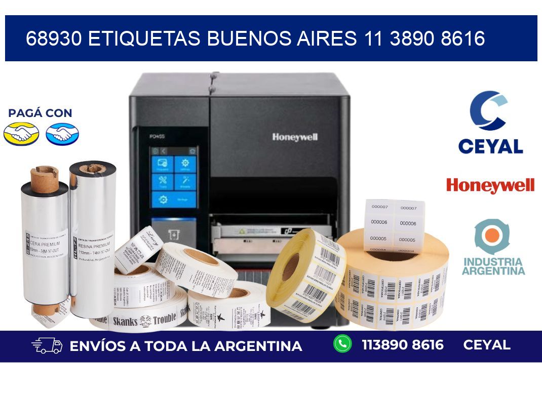 68930 ETIQUETAS BUENOS AIRES 11 3890 8616