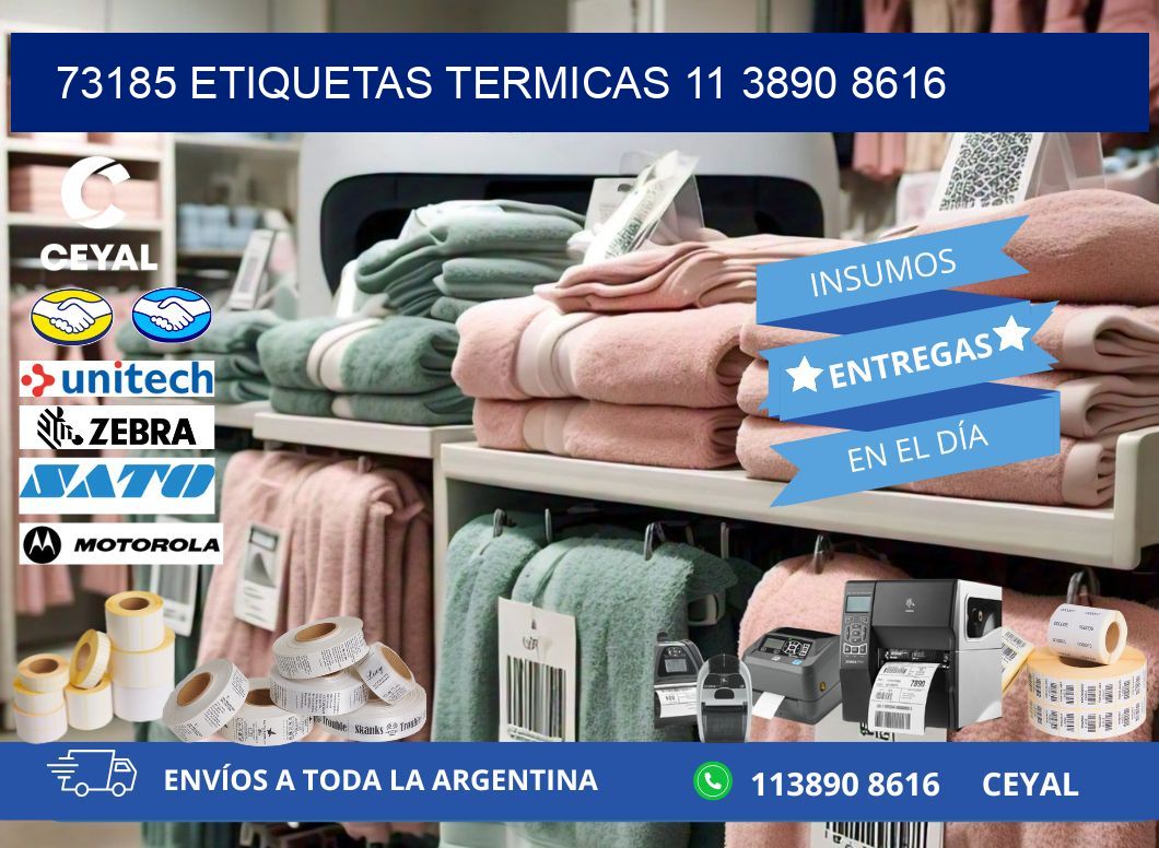 73185 ETIQUETAS TERMICAS 11 3890 8616