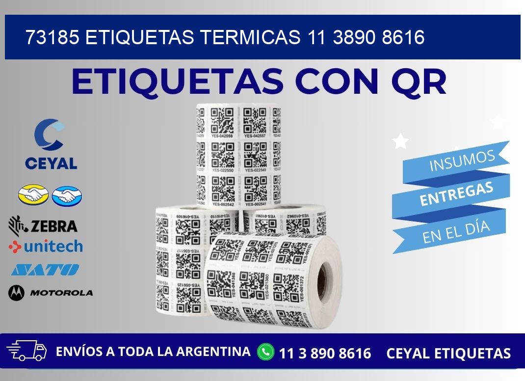 73185 ETIQUETAS TERMICAS 11 3890 8616