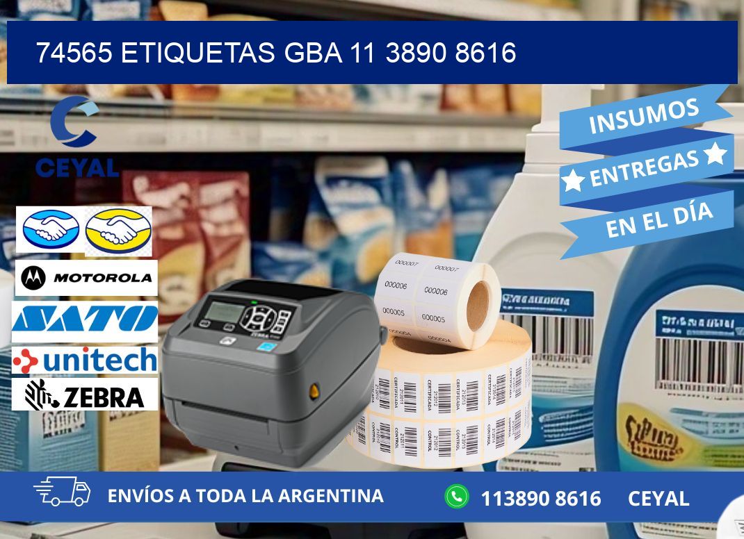74565 ETIQUETAS GBA 11 3890 8616