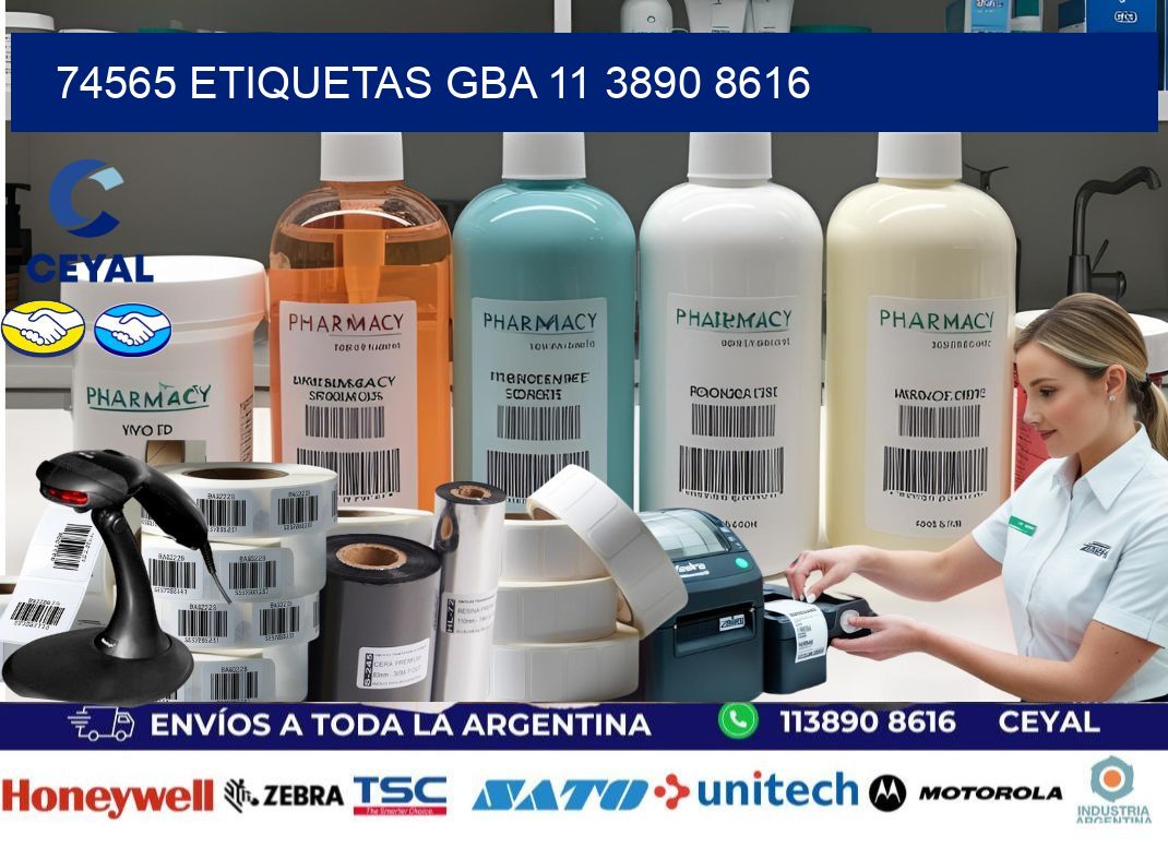 74565 ETIQUETAS GBA 11 3890 8616
