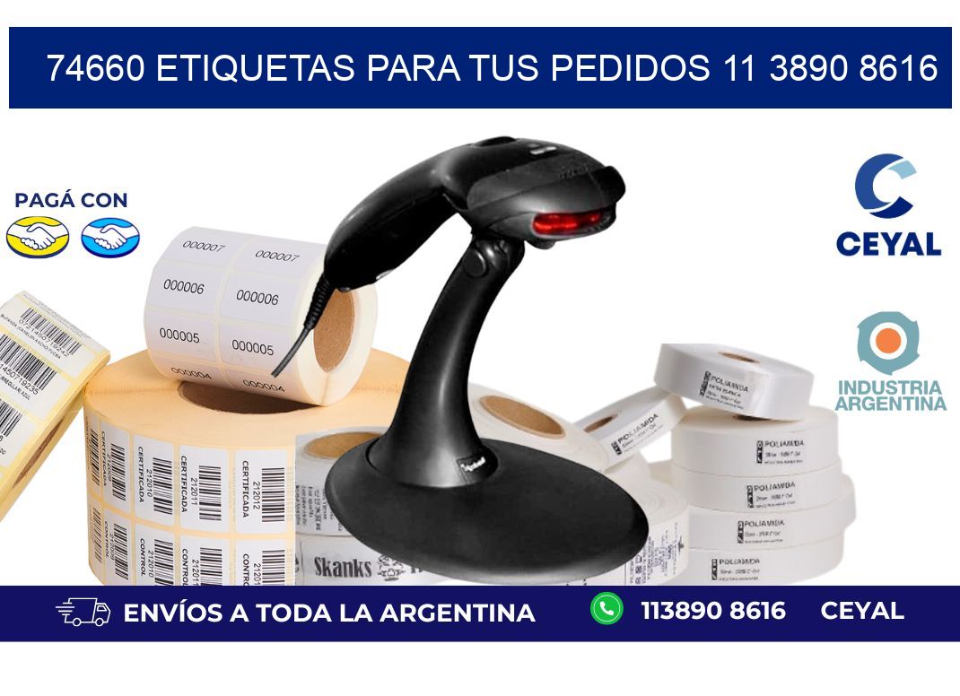 74660 ETIQUETAS PARA TUS PEDIDOS 11 3890 8616