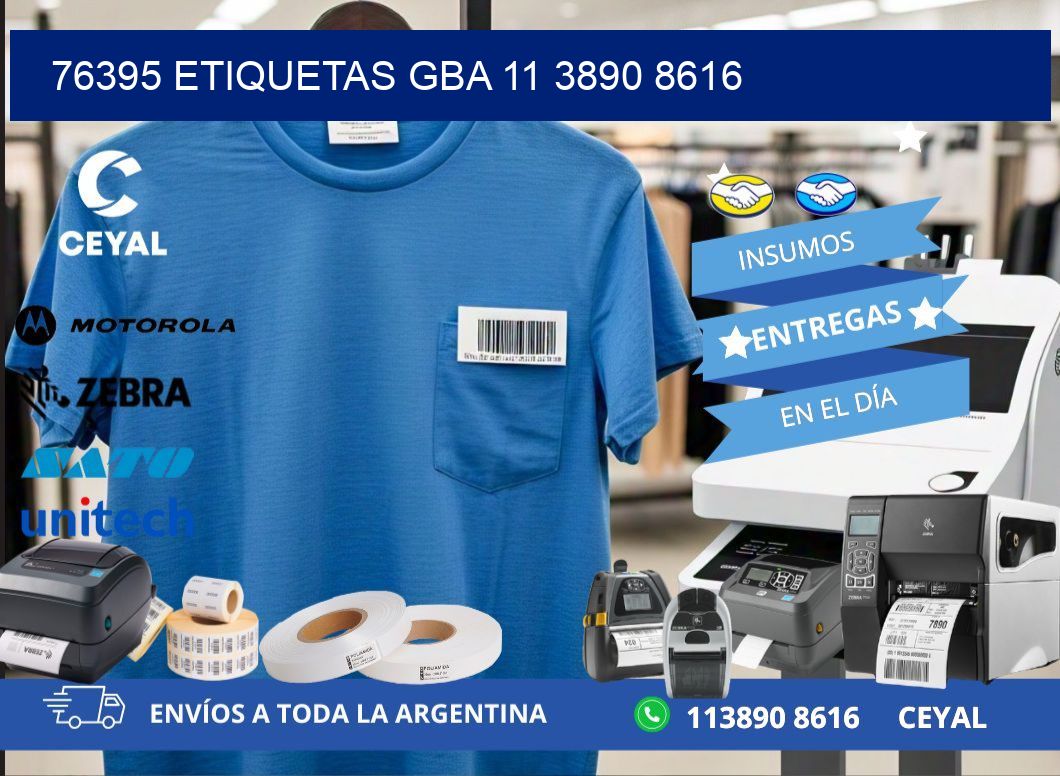 76395 ETIQUETAS GBA 11 3890 8616
