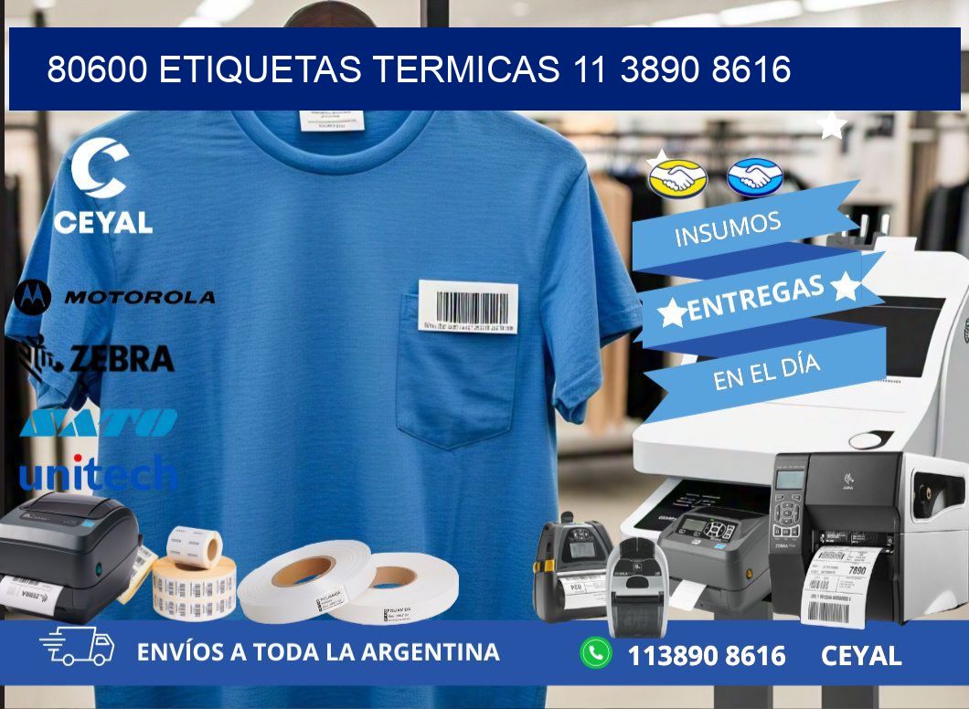 80600 ETIQUETAS TERMICAS 11 3890 8616