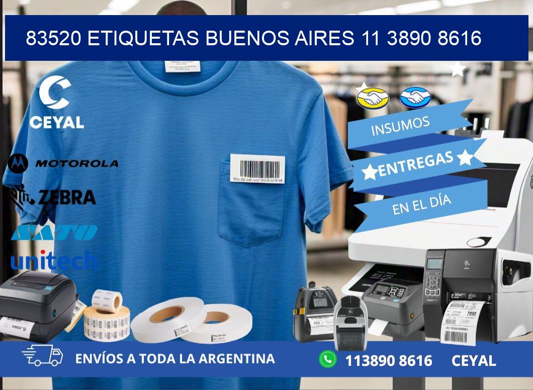 83520 ETIQUETAS BUENOS AIRES 11 3890 8616