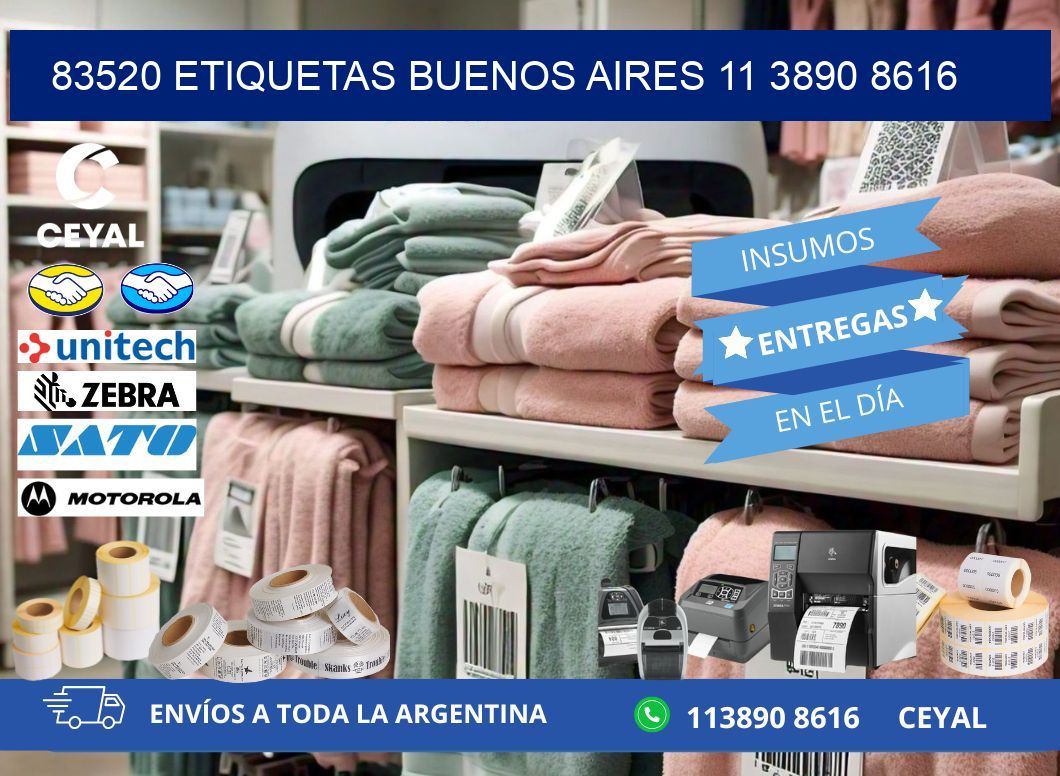 83520 ETIQUETAS BUENOS AIRES 11 3890 8616