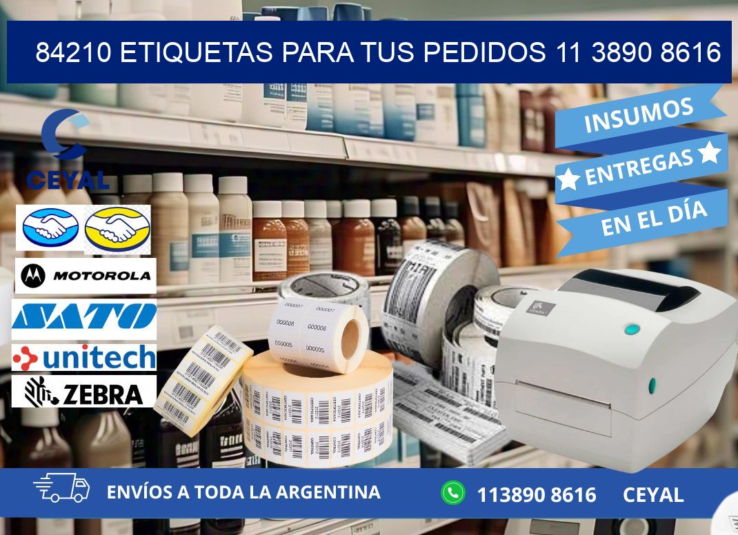 84210 ETIQUETAS PARA TUS PEDIDOS 11 3890 8616