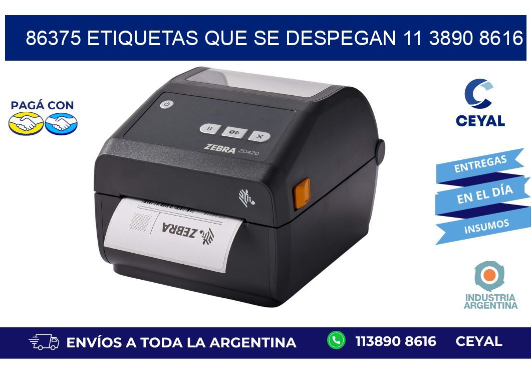 86375 ETIQUETAS QUE SE DESPEGAN 11 3890 8616