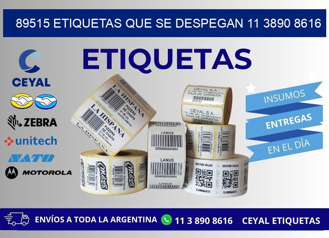89515 ETIQUETAS QUE SE DESPEGAN 11 3890 8616