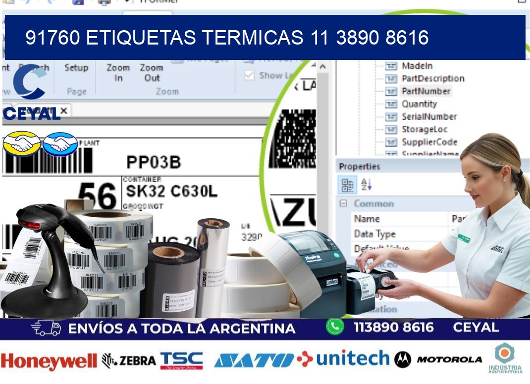 91760 ETIQUETAS TERMICAS 11 3890 8616