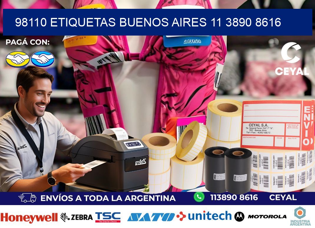 98110 ETIQUETAS BUENOS AIRES 11 3890 8616