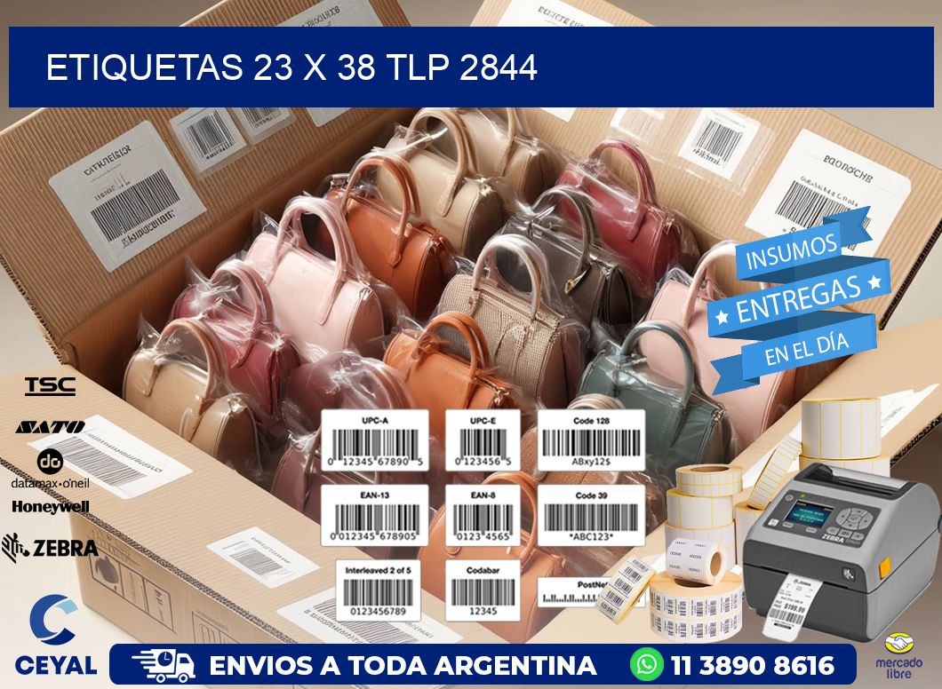ETIQUETAS 23 x 38 TLP 2844