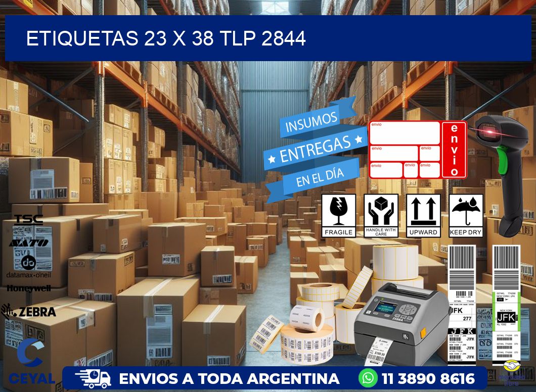 ETIQUETAS 23 x 38 TLP 2844