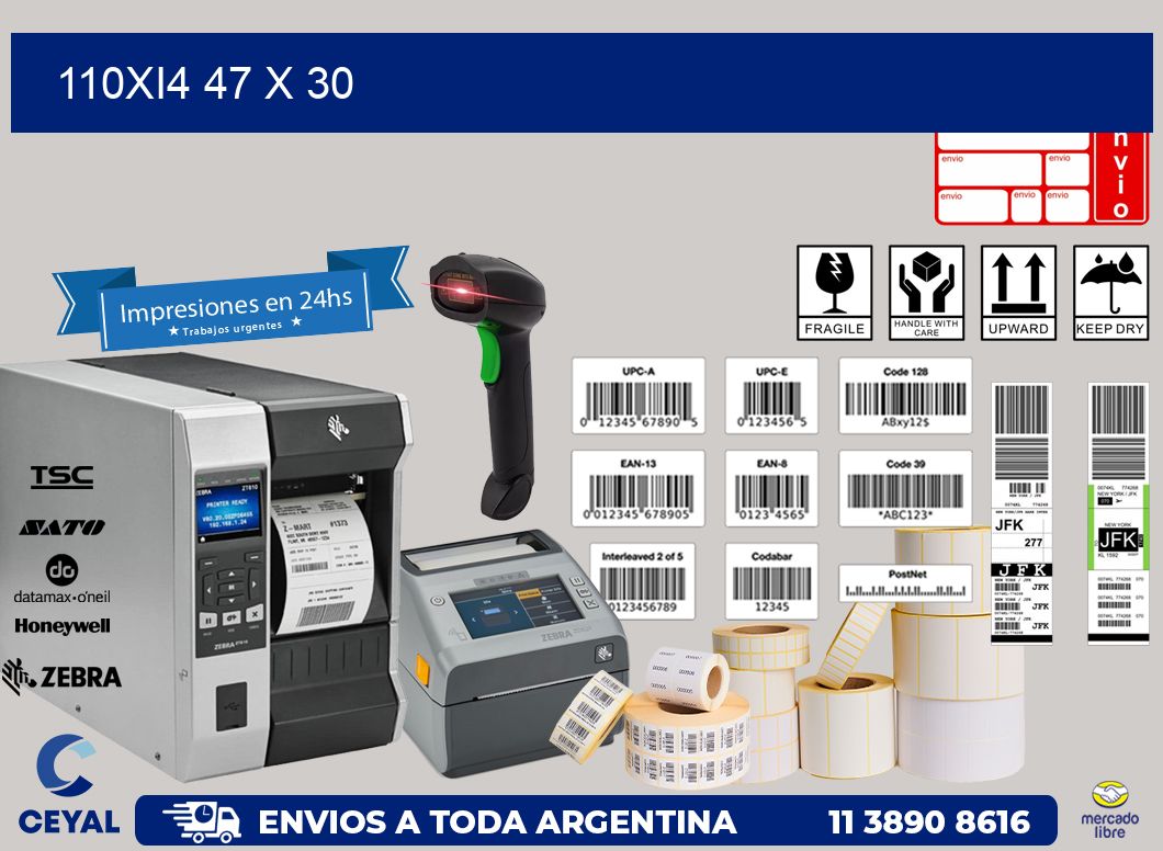 110Xi4 47 x 30