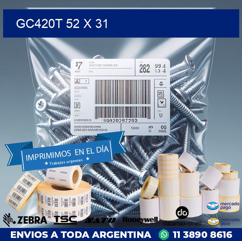 GC420T 52 x 31