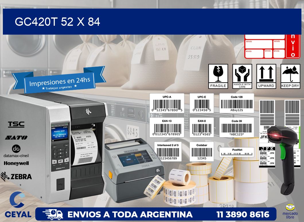 GC420T 52 x 84