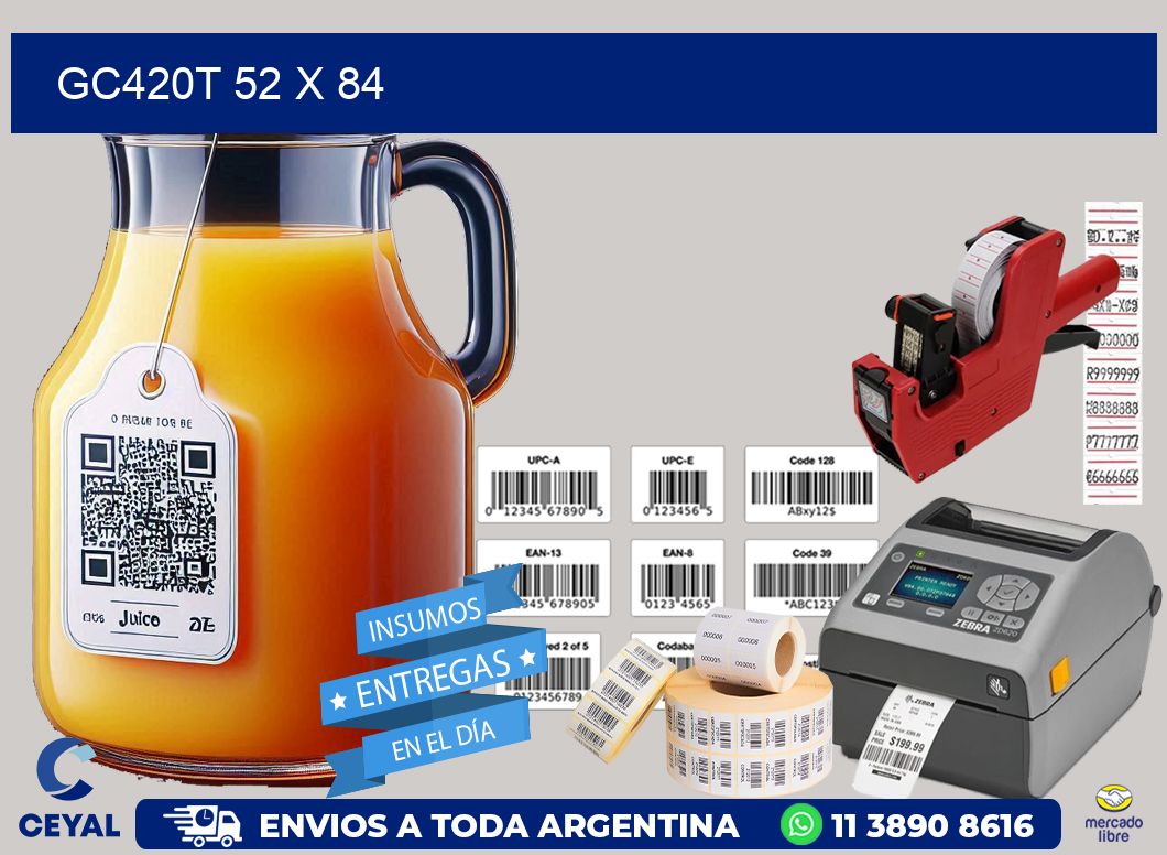 GC420T 52 x 84