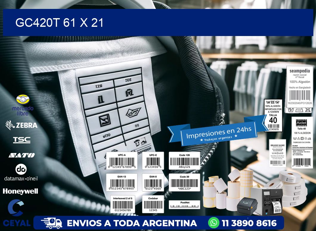 GC420T 61 x 21