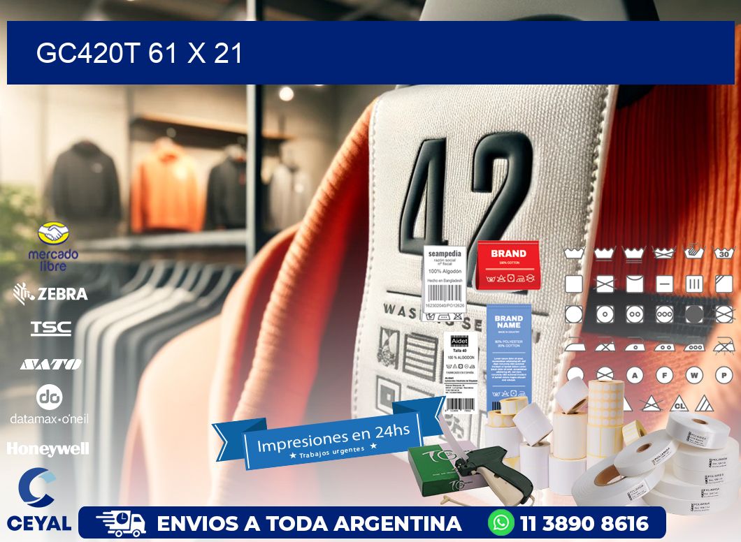 GC420T 61 x 21