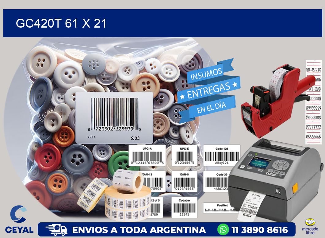 GC420T 61 x 21