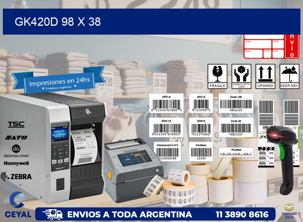 GK420D 98 x 38