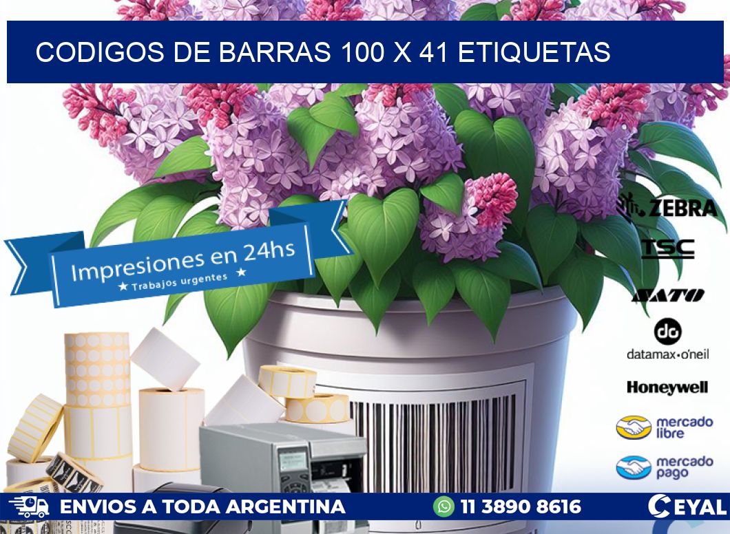 codigos de barras 100 x 41 etiquetas