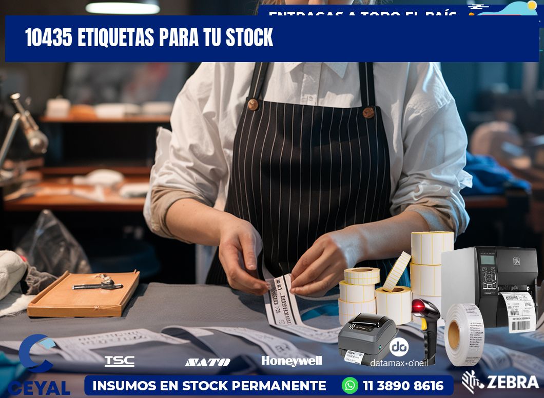 10435 etiquetas para tu stock