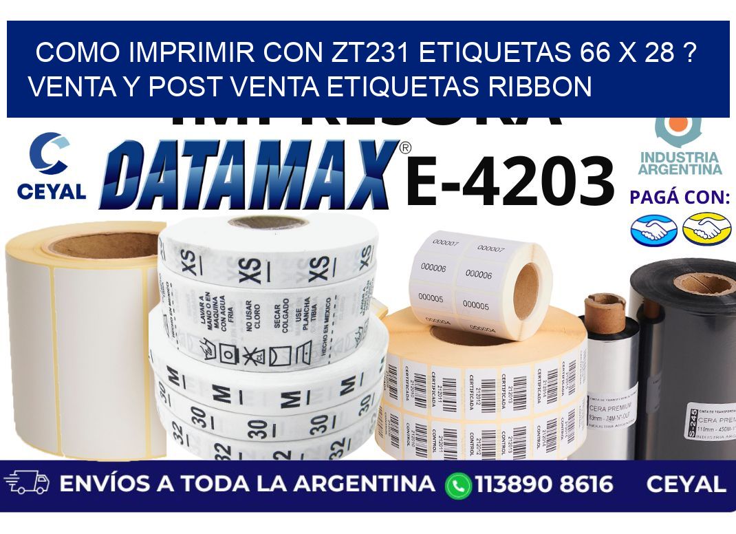 como imprimir con zt231 etiquetas 66 x 28 ? Venta y post venta etiquetas ribbon