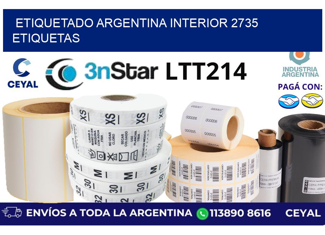 etiquetado argentina interior 2735 etiquetas