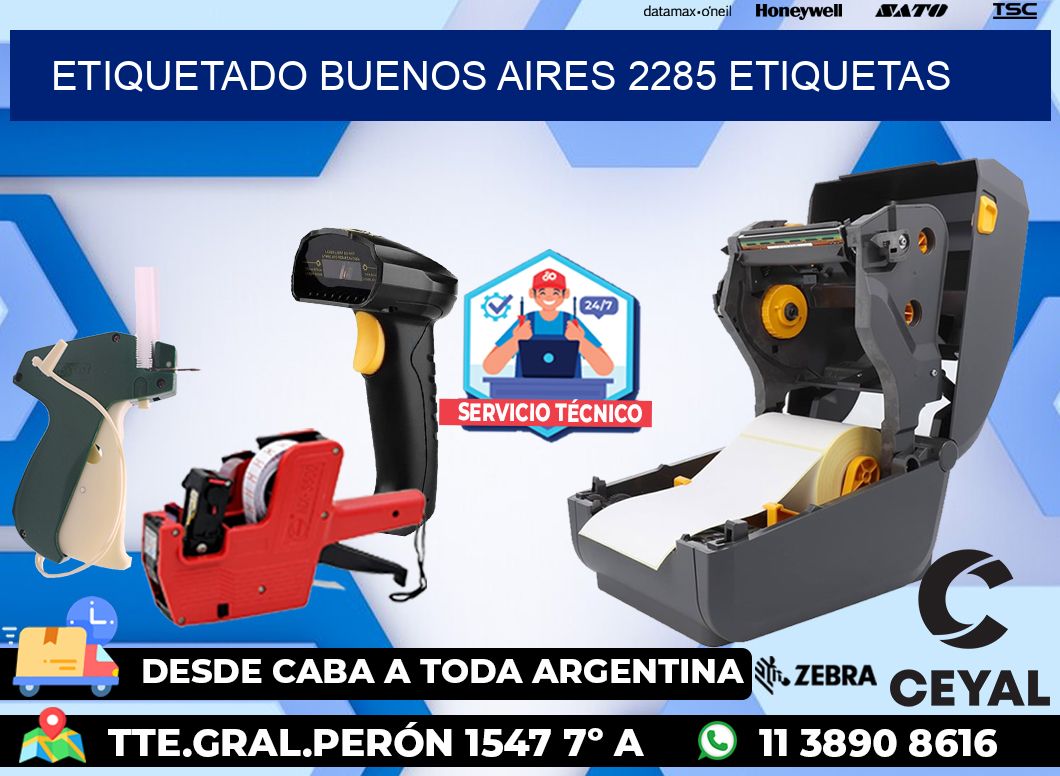 etiquetado buenos aires 2285 etiquetas