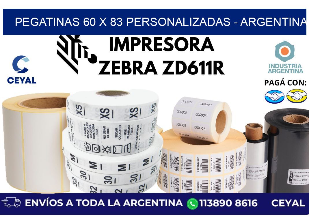 pegatinas 60 x 83 personalizadas – Argentina