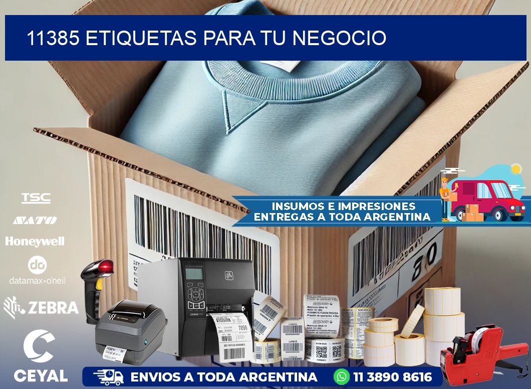 11385 etiquetas para tu negocio