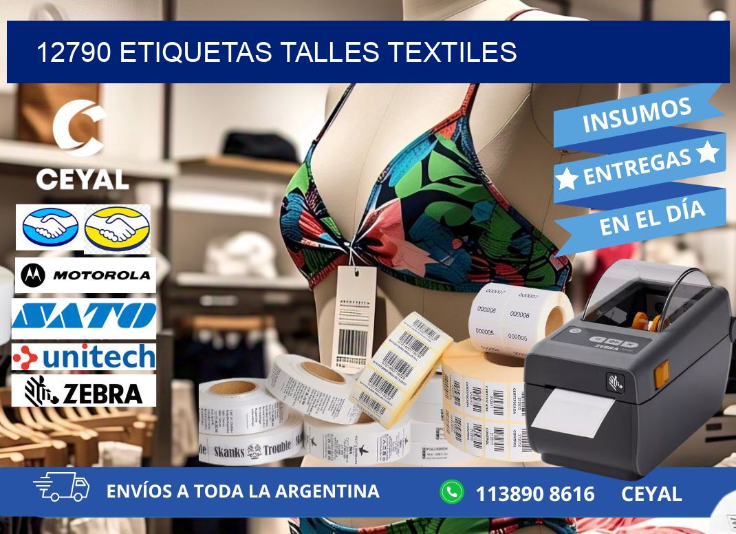 12790 ETIQUETAS TALLES TEXTILES