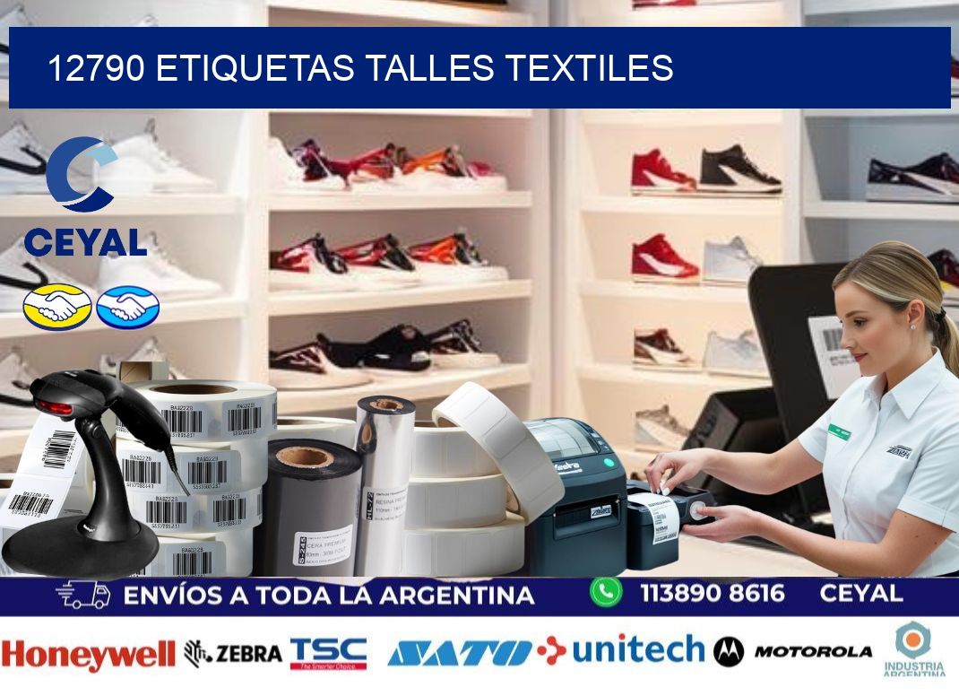 12790 ETIQUETAS TALLES TEXTILES