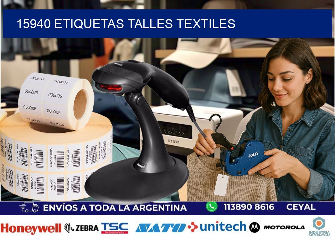 15940 ETIQUETAS TALLES TEXTILES