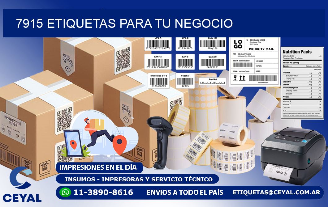 7915 etiquetas para tu negocio