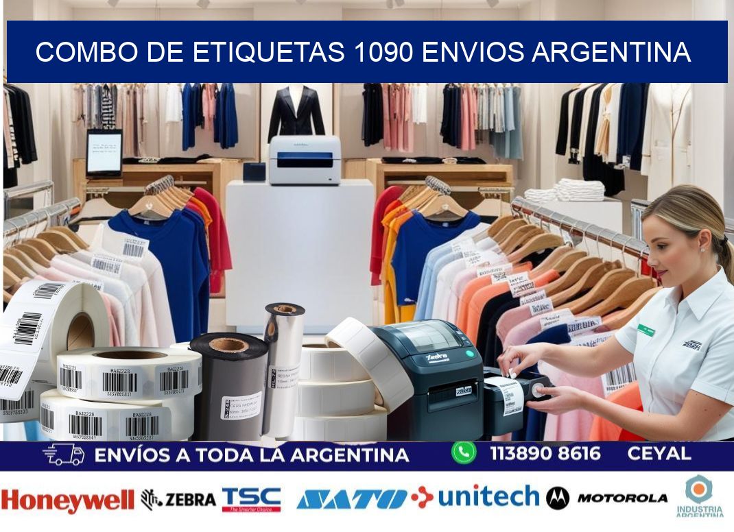 Combo de etiquetas 1090 ENVIOS ARGENTINA
