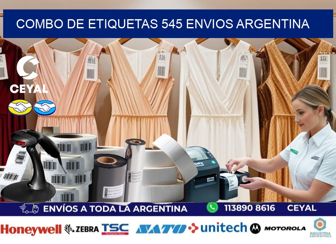 Combo de etiquetas 545 ENVIOS ARGENTINA