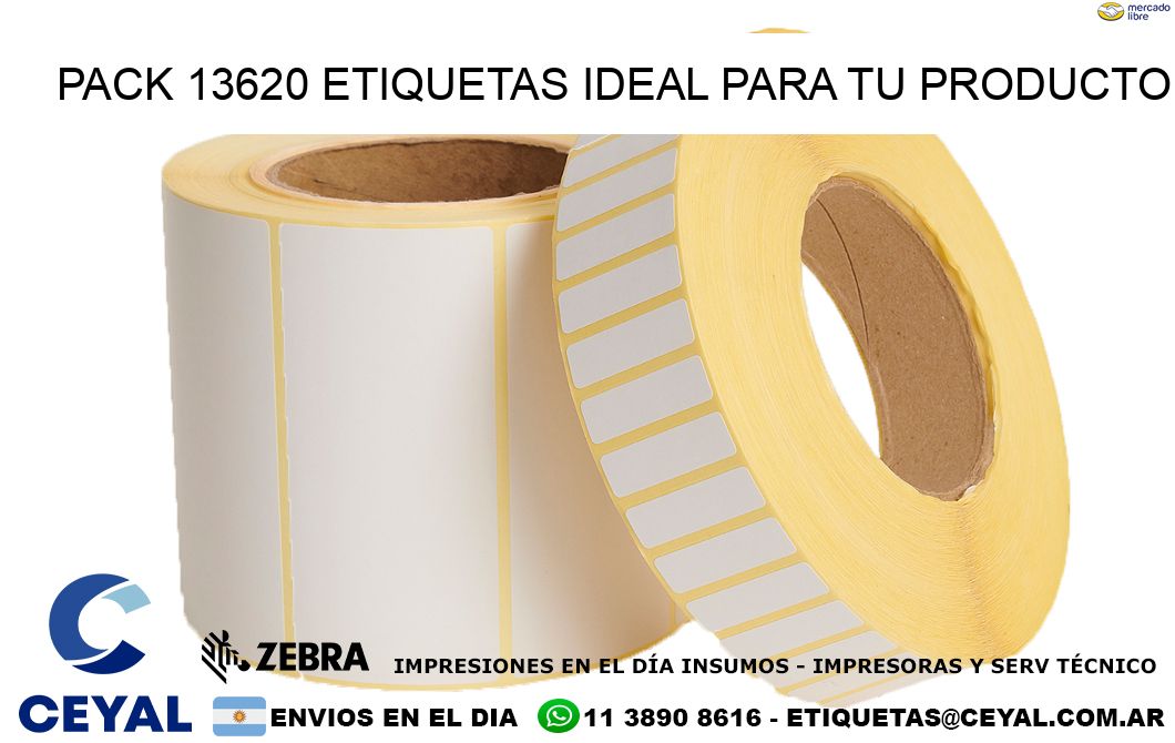 Pack 13620 etiquetas ideal para tu producto