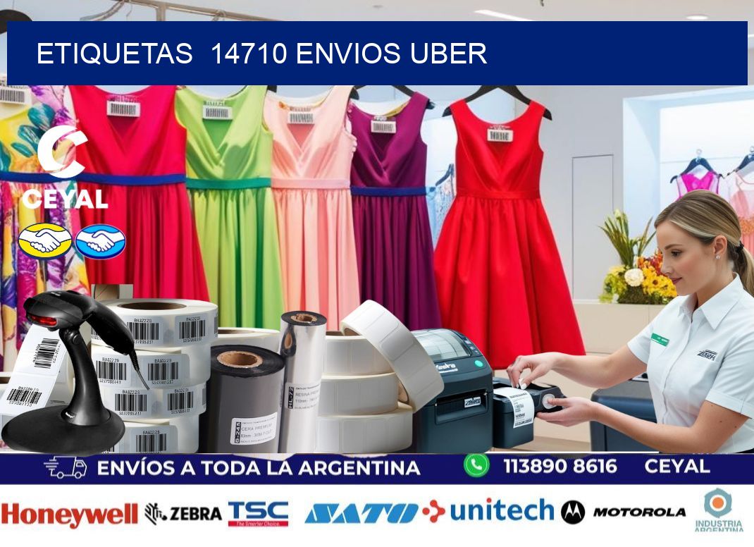 etiquetas  14710 ENVIOS UBER