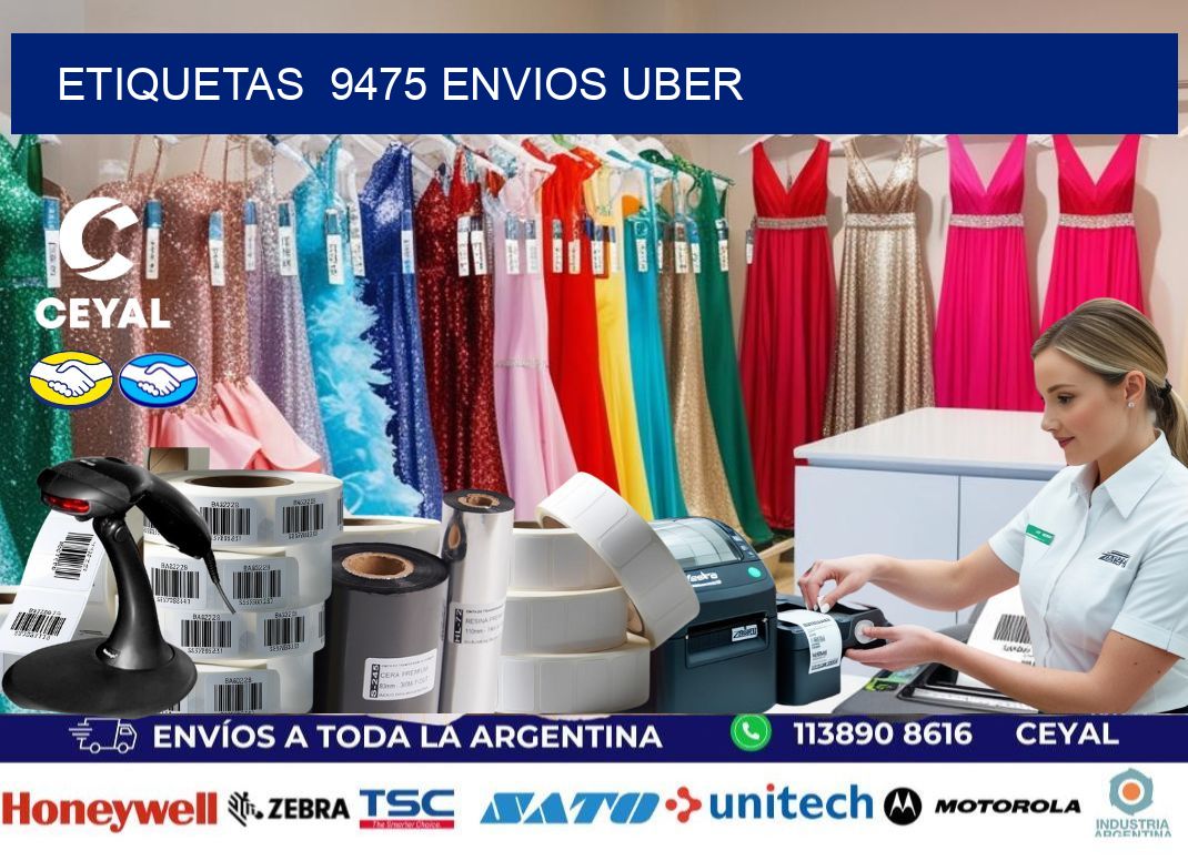 etiquetas  9475 ENVIOS UBER