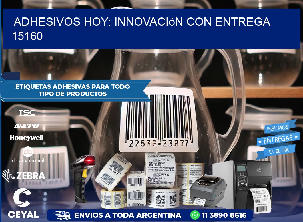 Adhesivos Hoy: Innovación con Entrega 15160