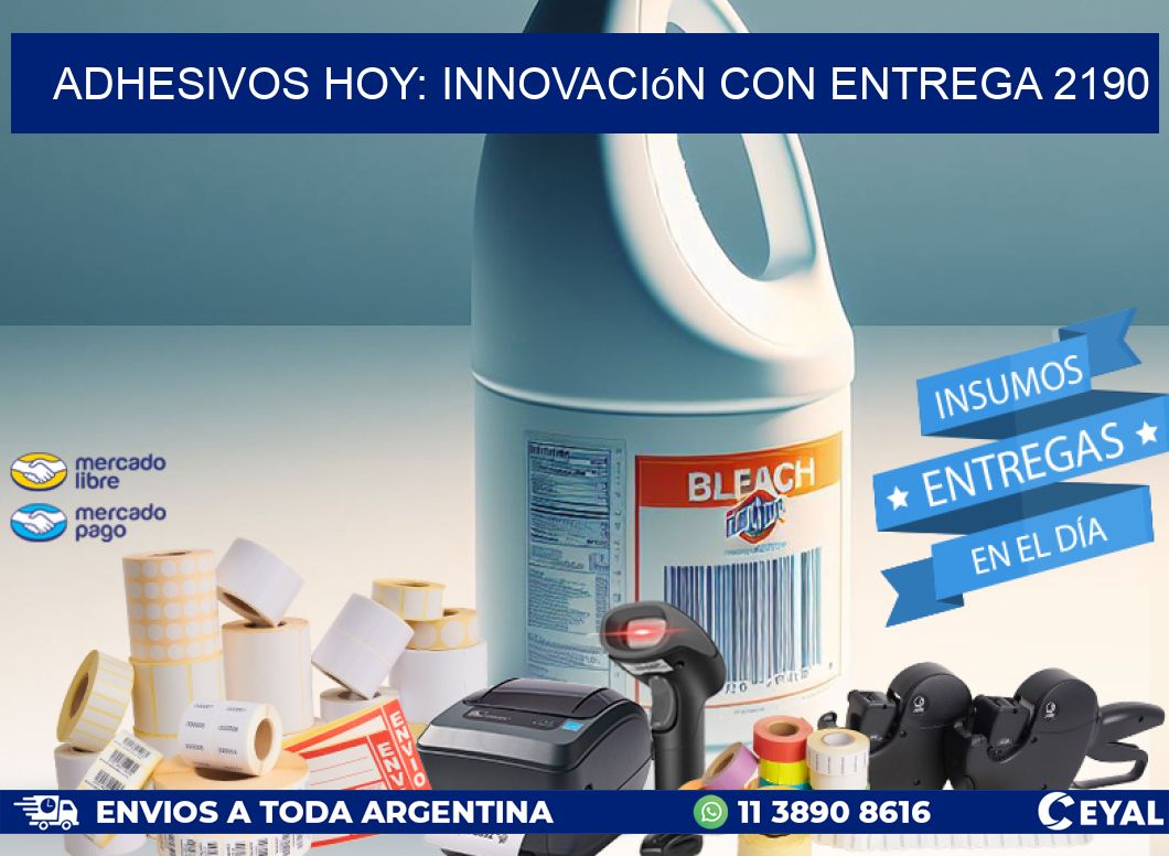 Adhesivos Hoy: Innovación con Entrega 2190