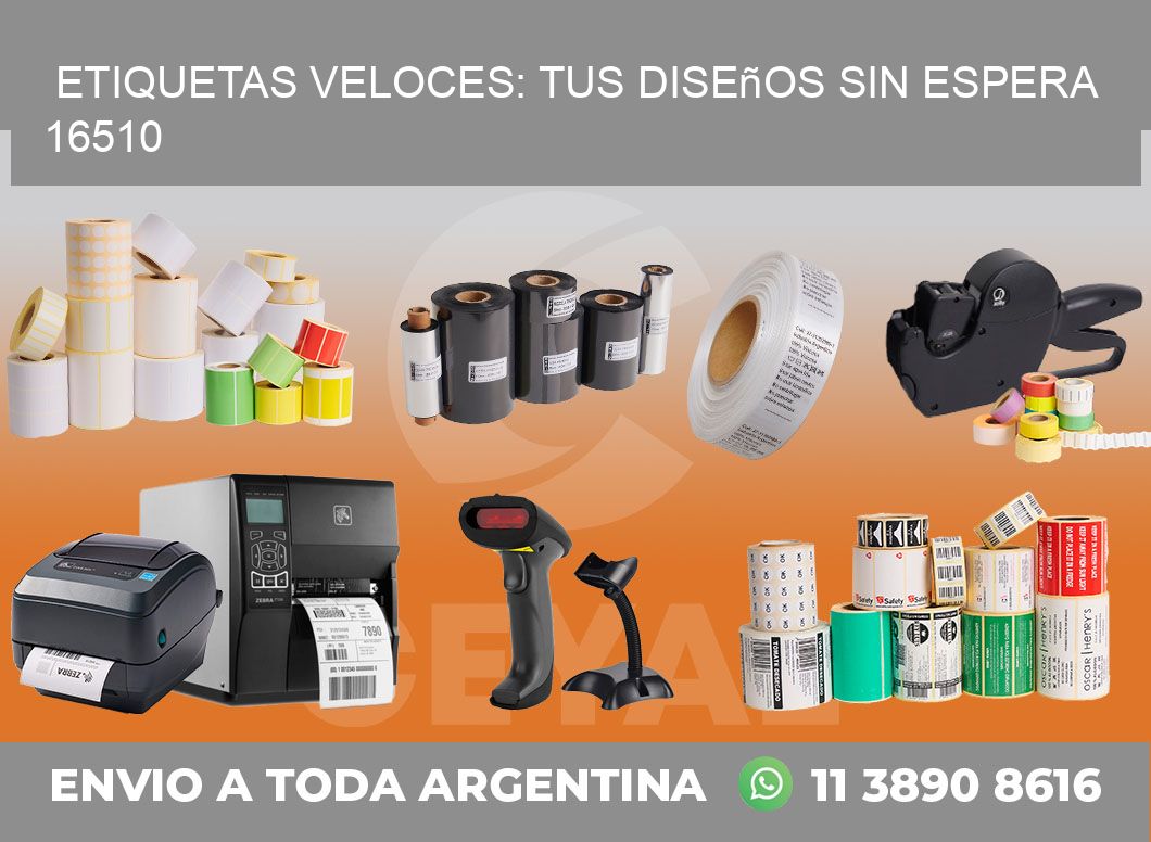 Etiquetas Veloces: Tus Diseños sin Espera 16510