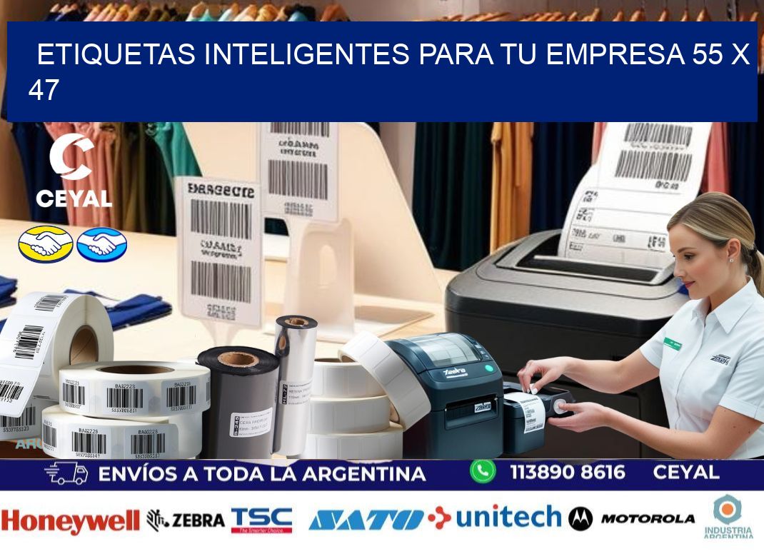 Etiquetas inteligentes para tu empresa 55 x 47